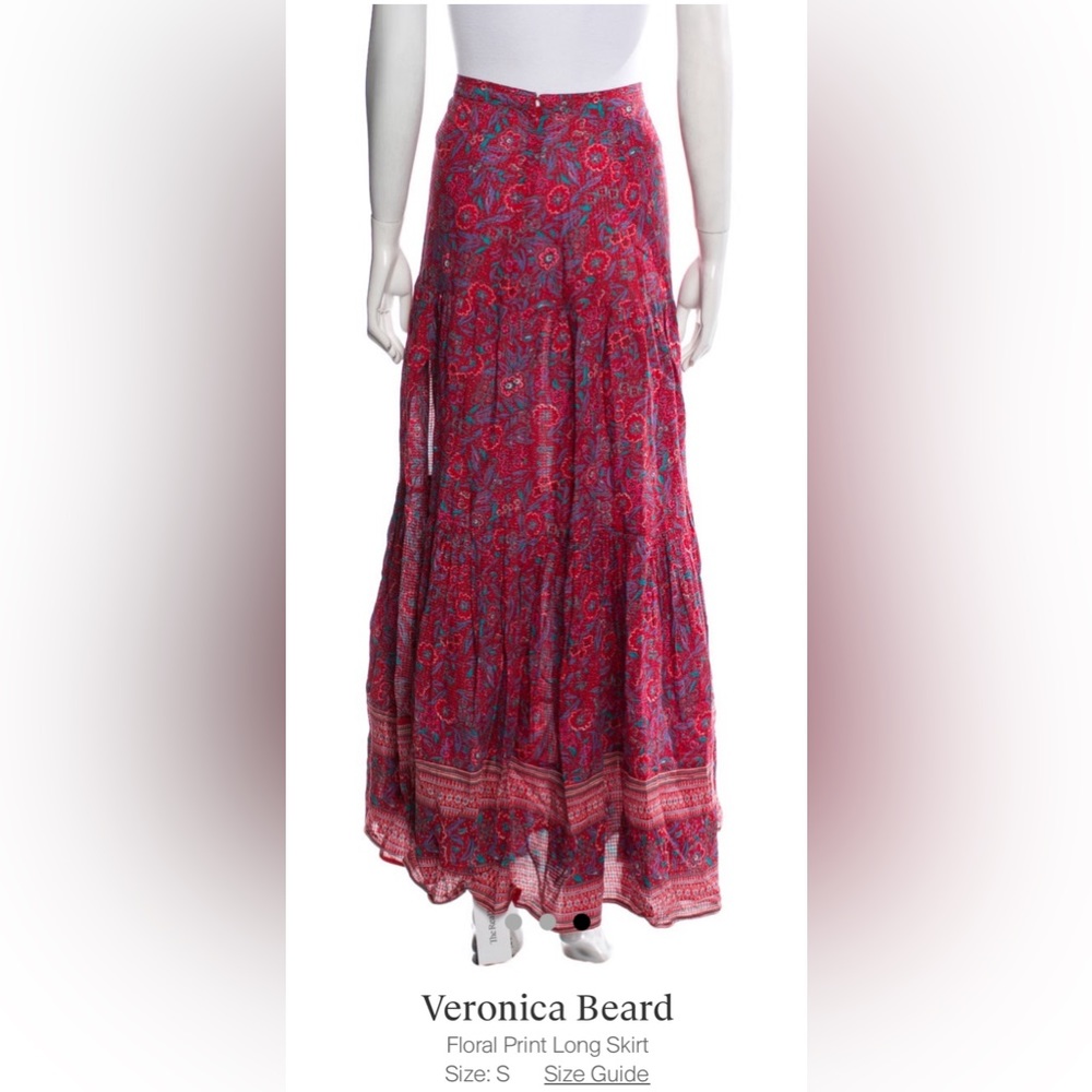 Veronica Beard
Floral Print Long Skirt XS